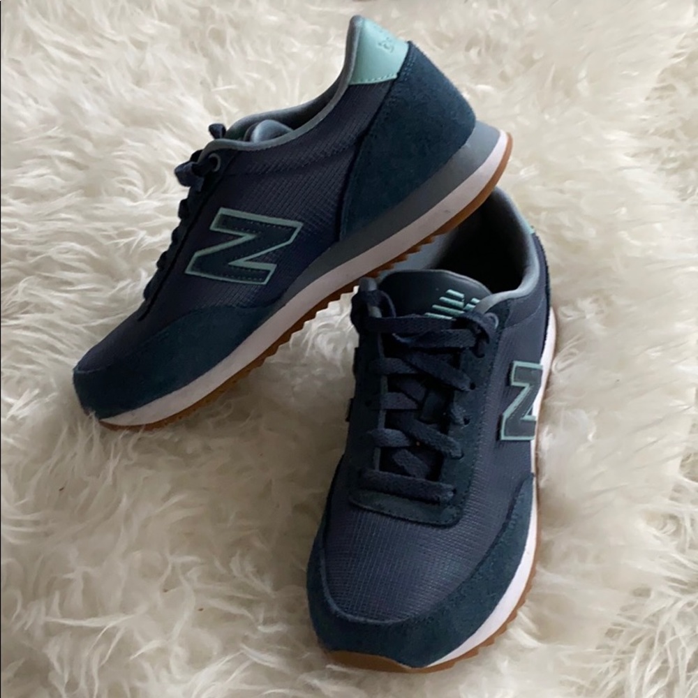 New Balance Blue 501s, like new